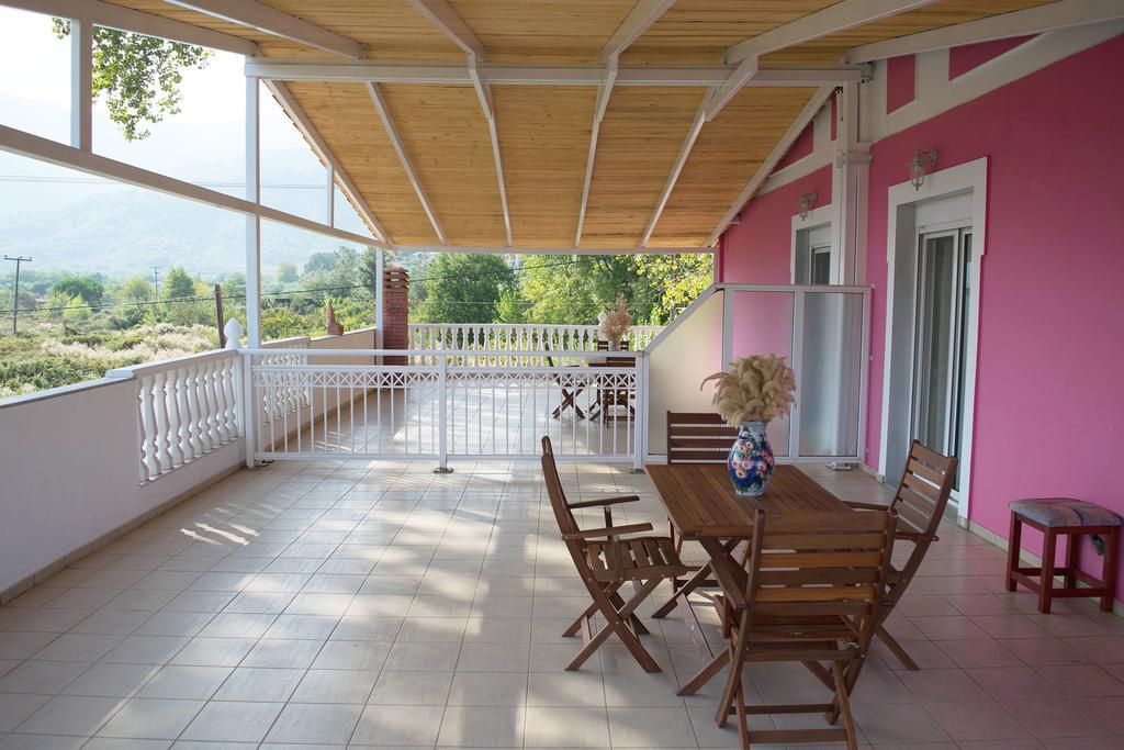 Nereids Apartments And Studios Khrysi Ammoudia Rom bilde